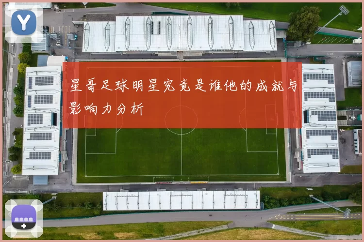 星哥足球明星究竟是谁他的成就与影响力分析