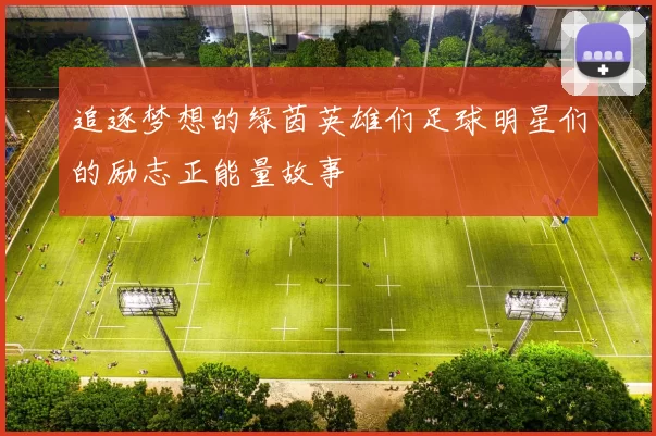 追逐梦想的绿茵英雄们足球明星们的励志正能量故事