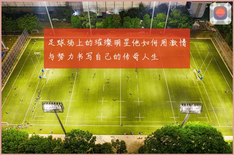 足球场上的璀璨明星他如何用激情与努力书写自己的传奇人生